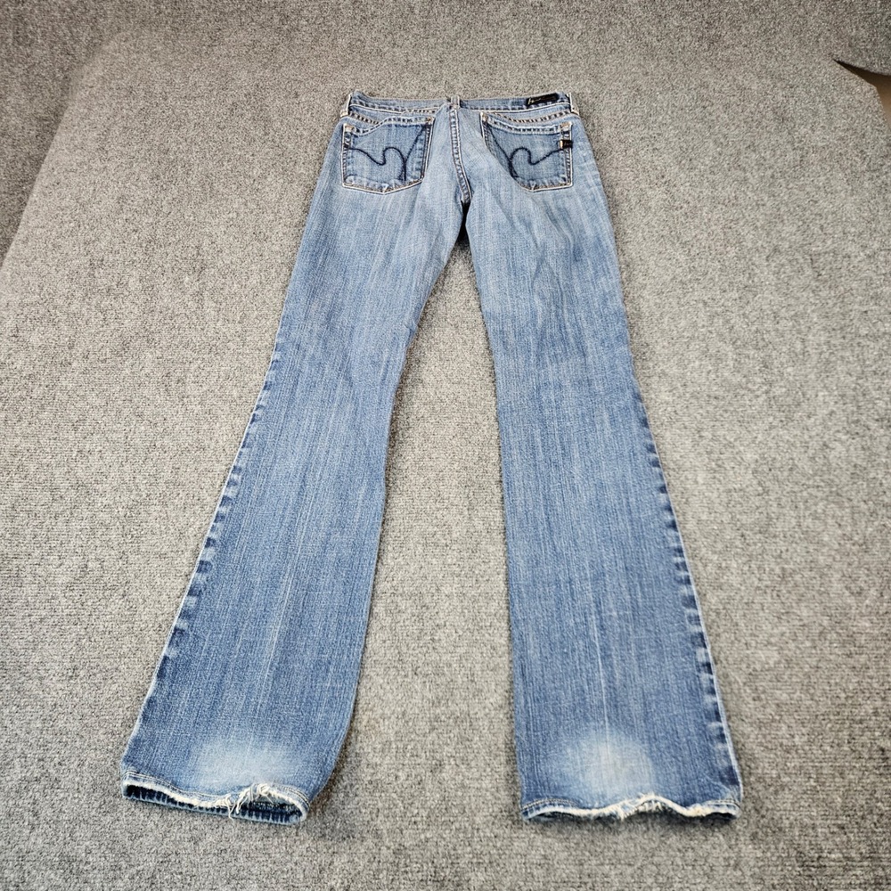 Citizens of Humanity Kelly Bootcut Jeans Blue Low Rise Flare Size 26 001-001 - Picture 13 of 13